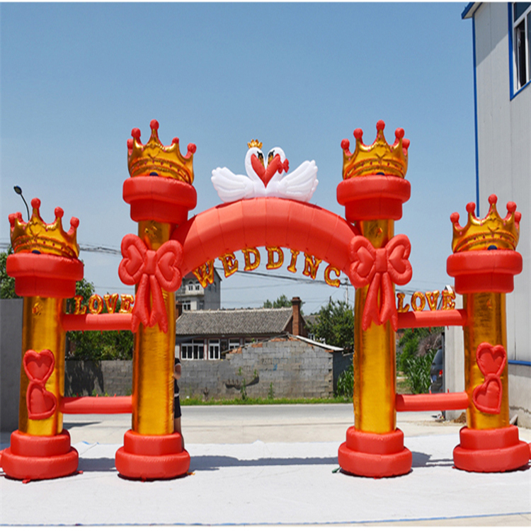 河北节日大型充气拱门